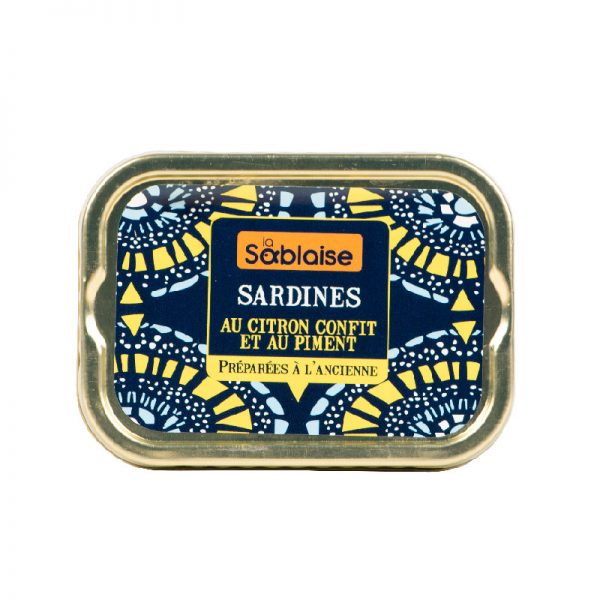 Sardines au Citron Confit et au Piment von LA SABLAISE